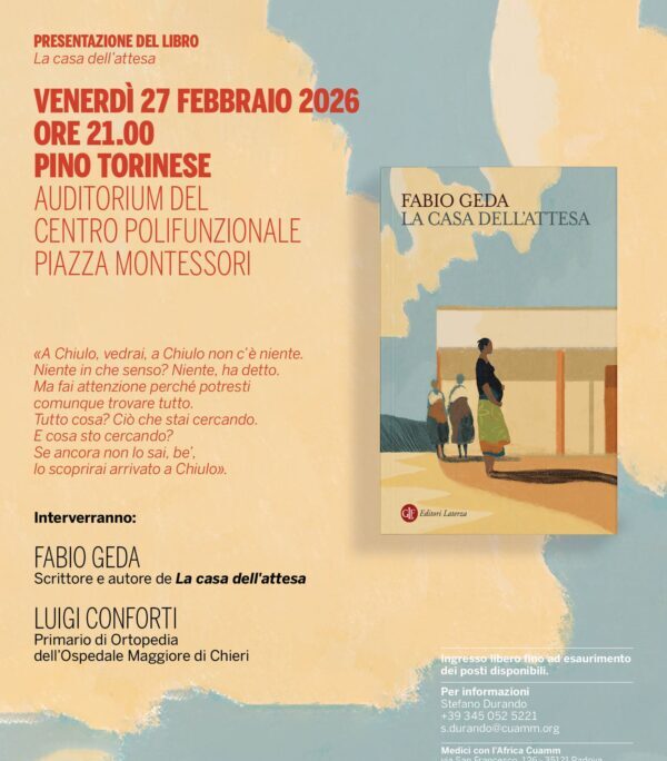 Fabio Geda - La casa dell'attesa- Black History Month Torino